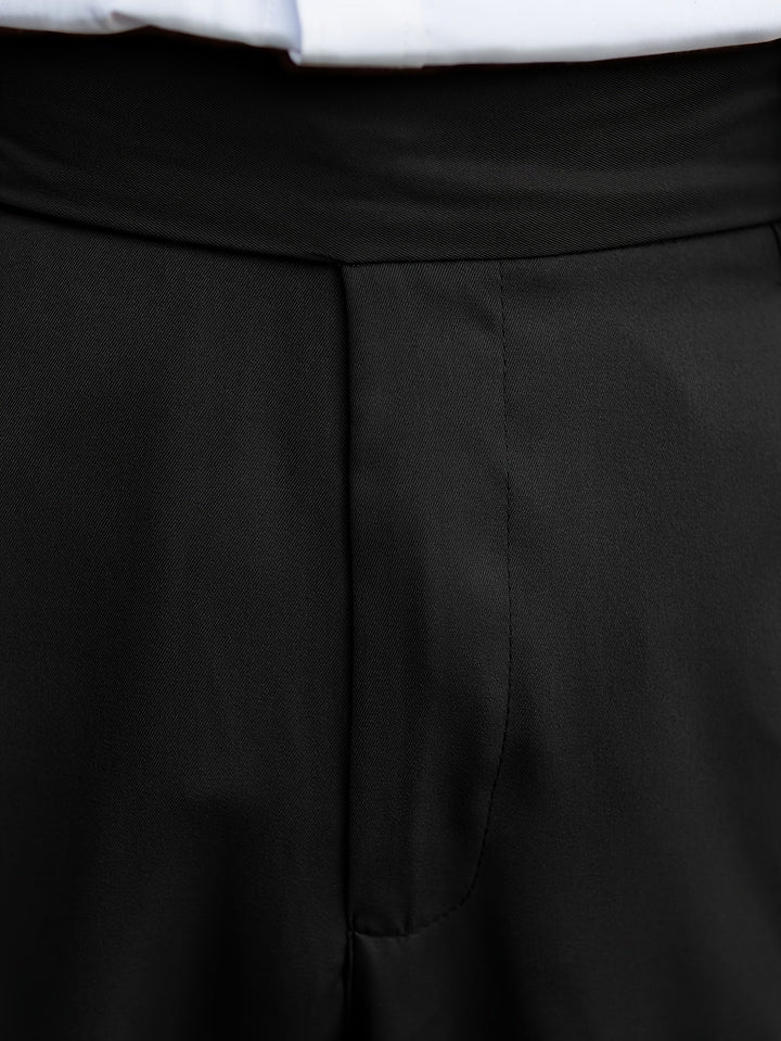 Levoire | Pantalon En Polyester De Style Cueilleur De Raisin Avec Détail À Boutons