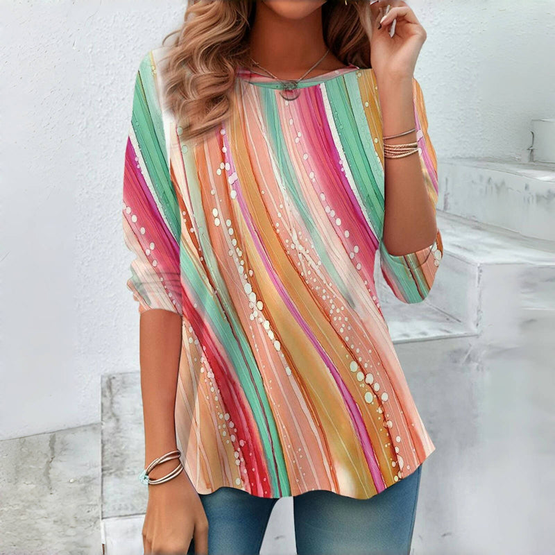 Levoire | T-Shirt Dégradé Coloré Multicolore