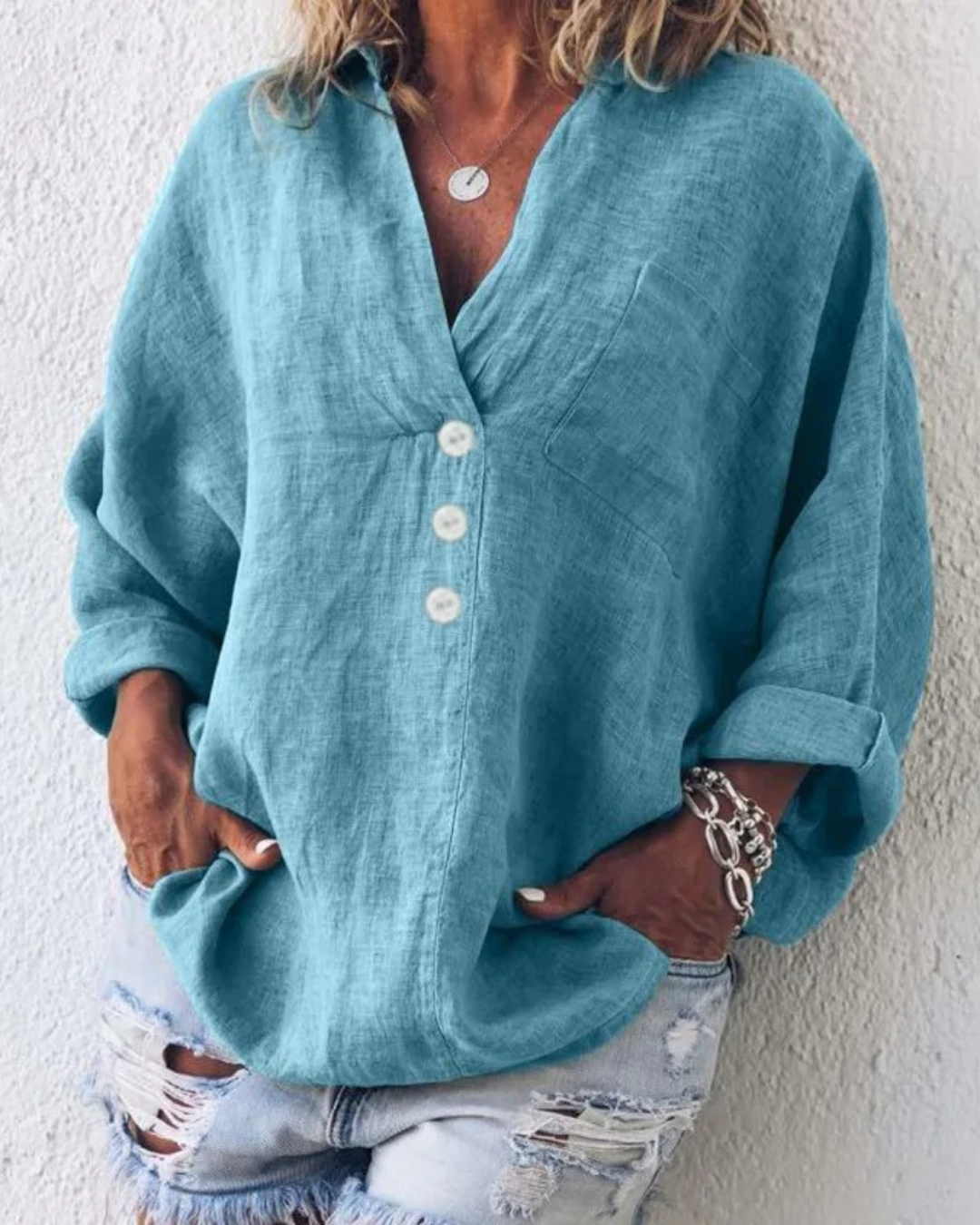 Levoire | Paita Ibiza-Tyyli Sininen