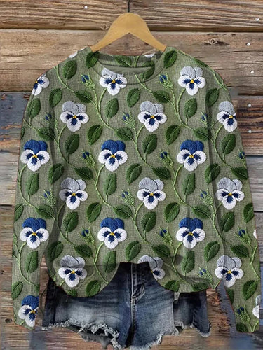 Levoire | Sweatshirt Avec Impression Graphique De Fleurs