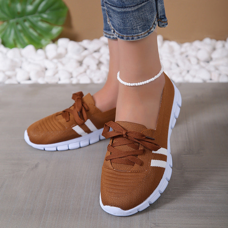 Levoire | Chat De Toit Belles Chaussures Basses À Lacets Pour Femmes