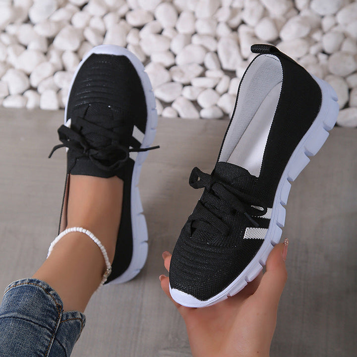 Levoire | Chat De Toit Belles Chaussures Basses À Lacets Pour Femmes