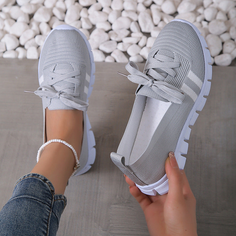Levoire | Chat De Toit Belles Chaussures Basses À Lacets Pour Femmes
