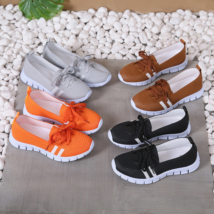 Levoire | Chat De Toit Belles Chaussures Basses À Lacets Pour Femmes