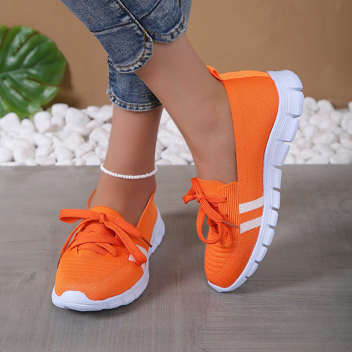 Levoire | Chat De Toit Belles Chaussures Basses À Lacets Pour Femmes