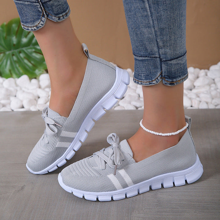 Levoire | Chat De Toit Belles Chaussures Basses À Lacets Pour Femmes