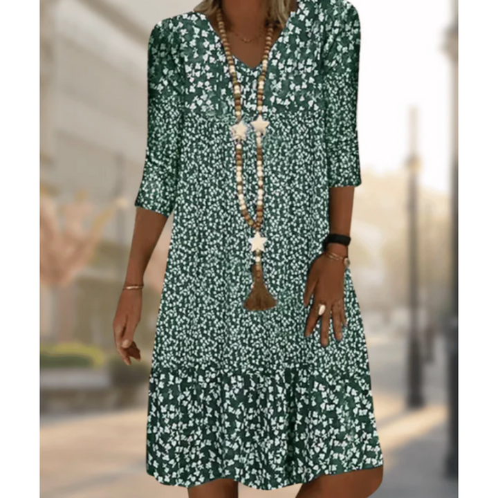 Levoire | Robe Mini Élégante et Confortable pour Femmes Vert
