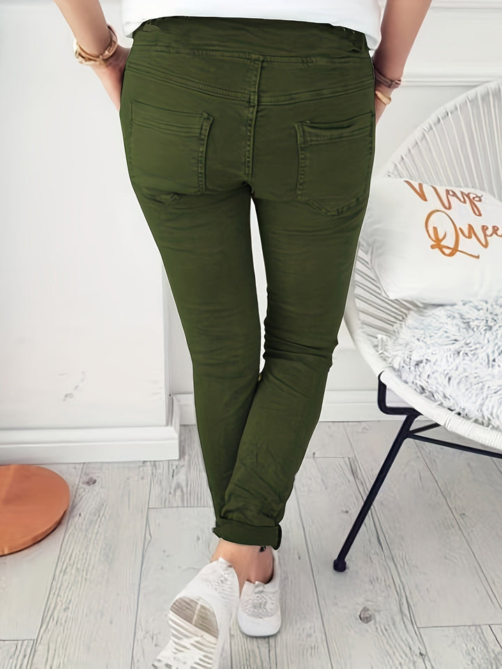 Levoire | Rennot Couleur Pantalons Avec Poches