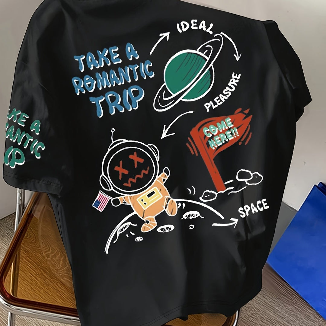 Levoire | T-Shirt Homme Avec Motif D'Astronaute