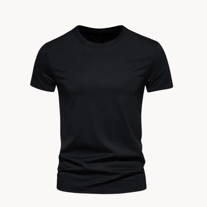 Levoire | Classique Crew 4 Paquet Premium Confort Et Parfaite Coupe Noir