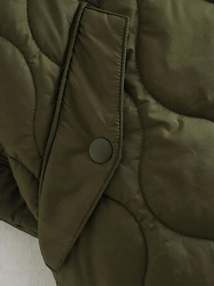 Levoire | Veste Courte Matelassée À Zip