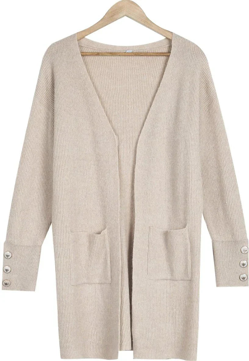 Levoire | Pull Décontracté Élégant Avec Découpes Lâches Et Poches