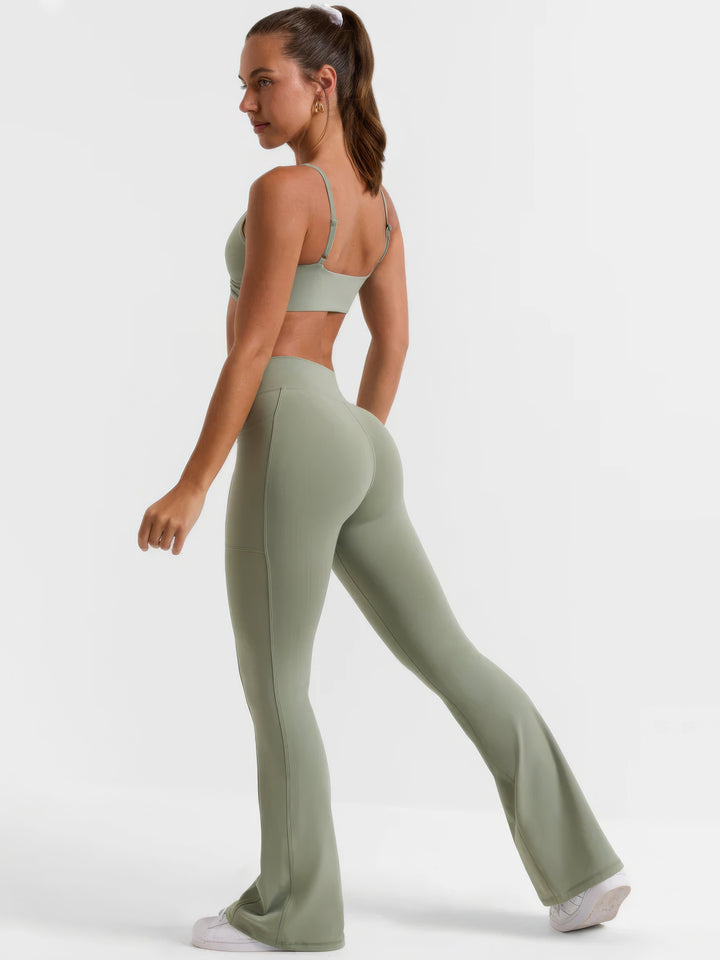 Levoire | Leggings Ajustés À Taille Évasée