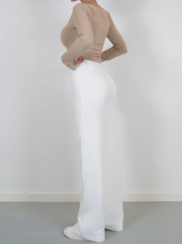 Levoire | Pantalon Élodie Élégant et Confort Luxe