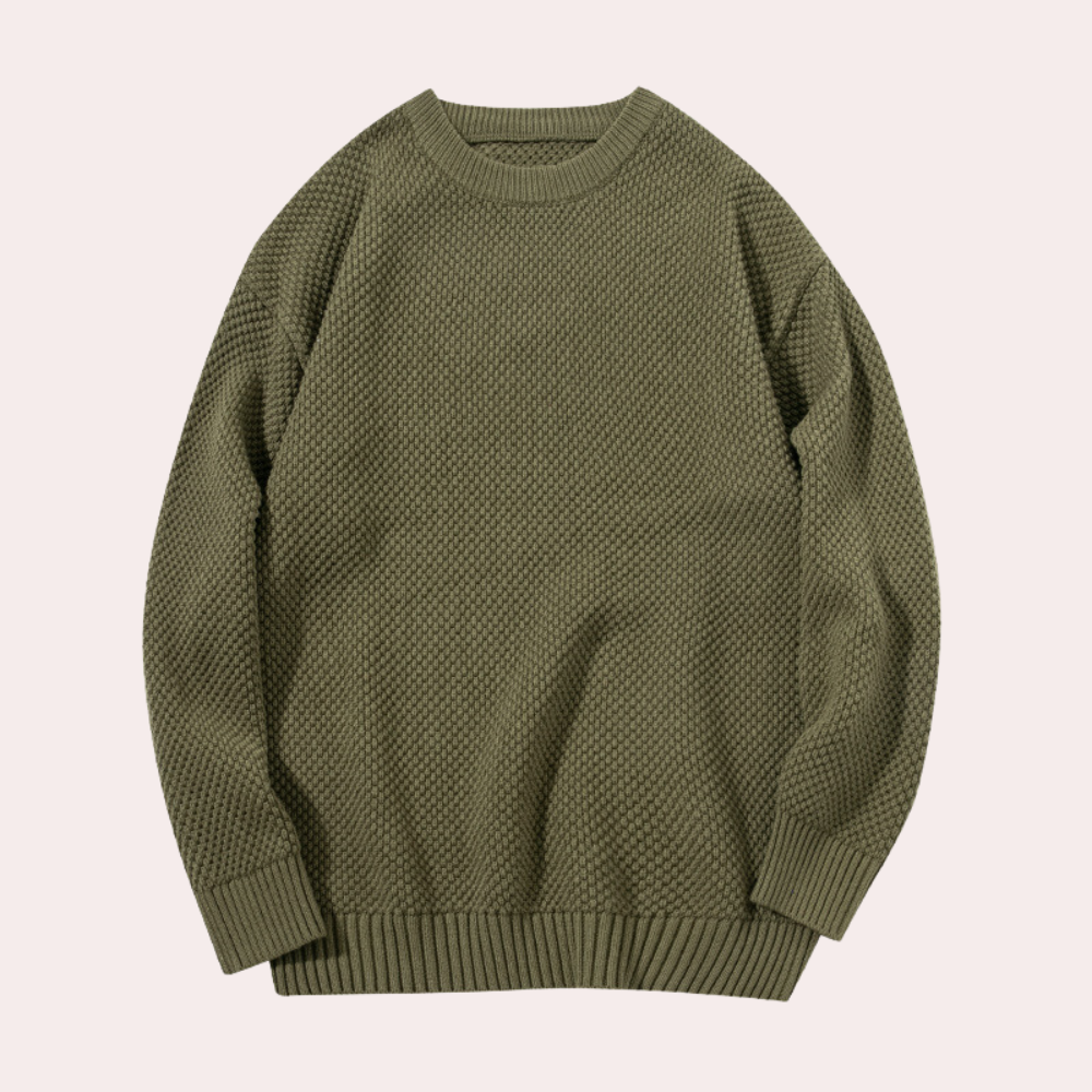 Levoire | Rond Cul Pull FR Hommes Armée verte