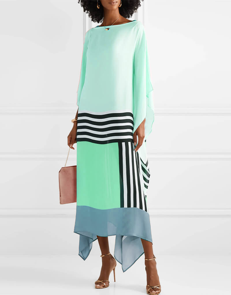 Levoire | Robe à rayures pour femmes Bleu