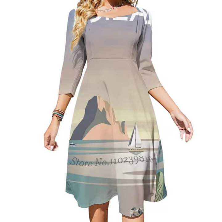 Levoire | Robes Avec Des Motifs Ibiziens Style 2