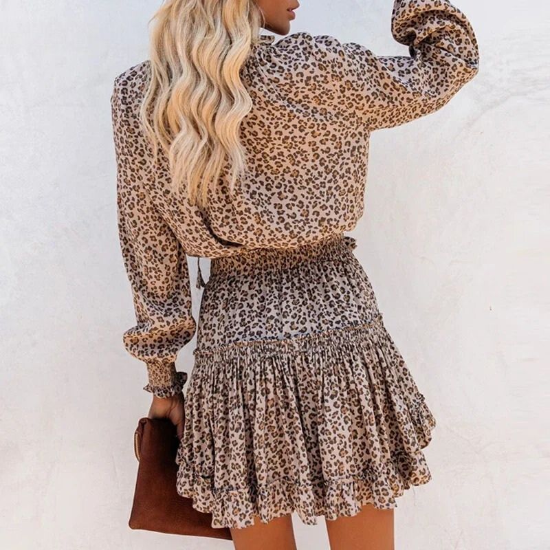 Levoire | Robe Midi Druck Pour Femmes
