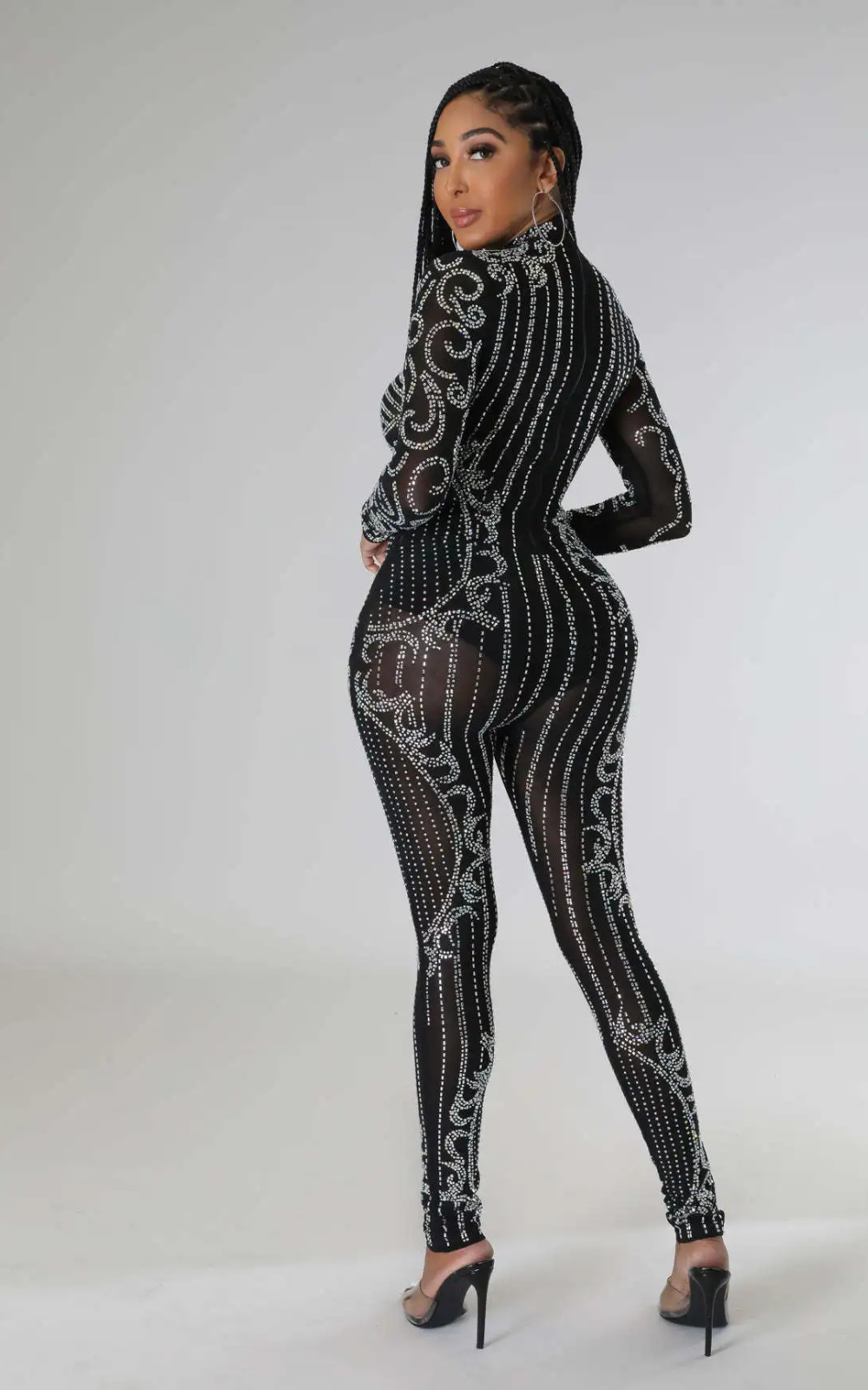 Levoire | Robe De Soirée Élégante En Strass Pour Femmes