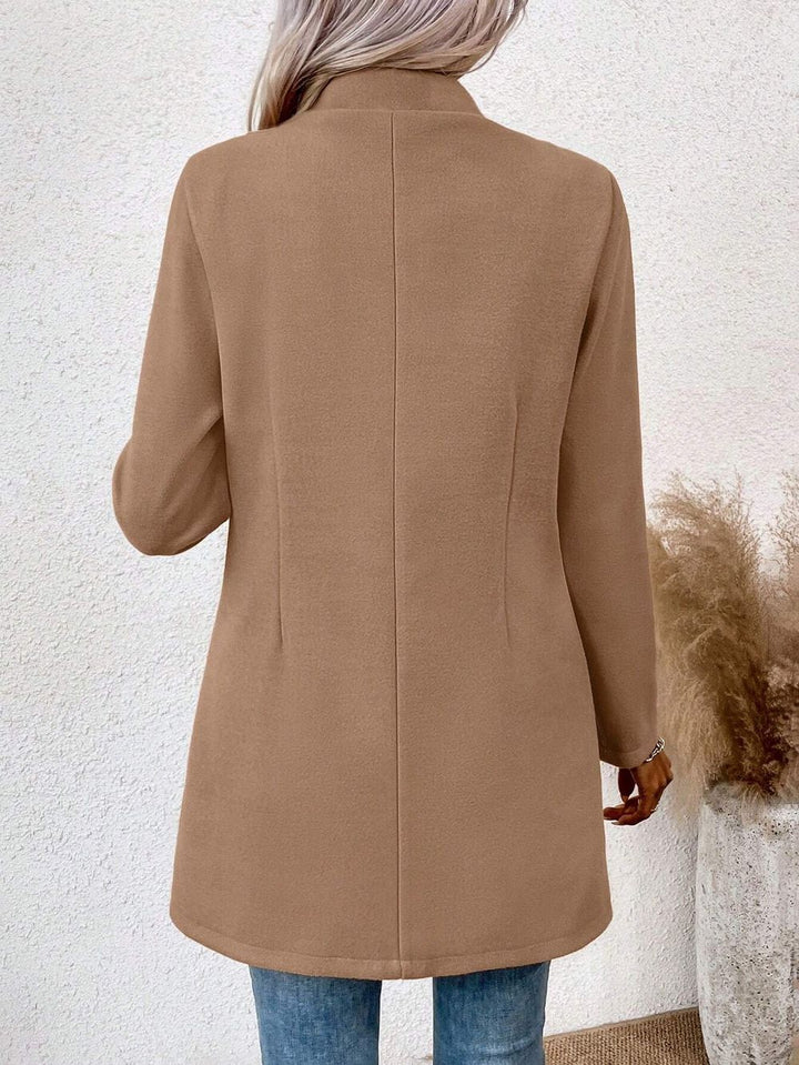 Levoire | Confort Intemporel Veste Longue À Manches Simples