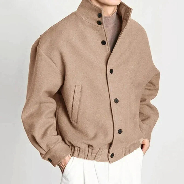 Levoire | Grandes tailles Blouson aviateur pour jours froids Braun