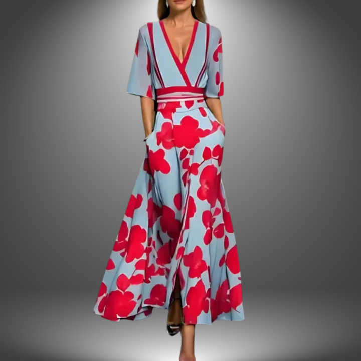 Levoire | Robe Élégante De Haute Qualité Pour Femme Rouge