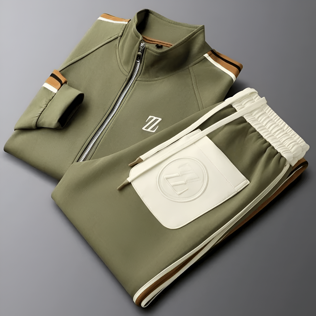 Levoire | Ensemble De Survêtement Élégant Et Confortable Pour Un Style Actif Vert