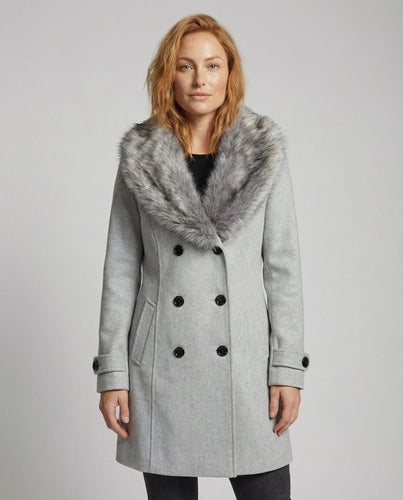 Manteau en fourrure élégant et luxueux pour femmes | Heidi-Mode