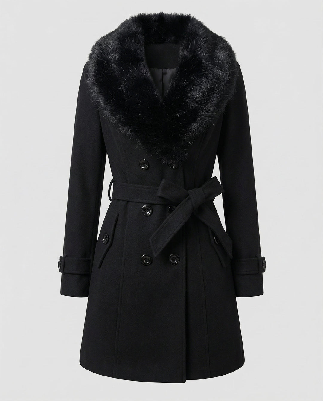 Manteau en fourrure élégant et luxueux pour femmes | Heidi-Mode