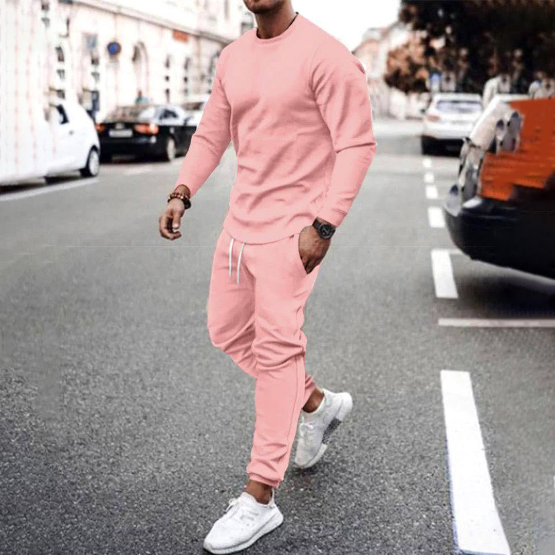 Levoire | Costume Chic Et Décontracté Pour Homme Rose
