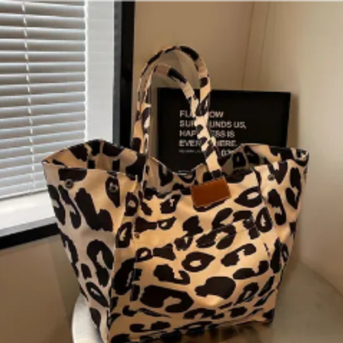Levoire | Sac de voyage pour femmes léopard grand