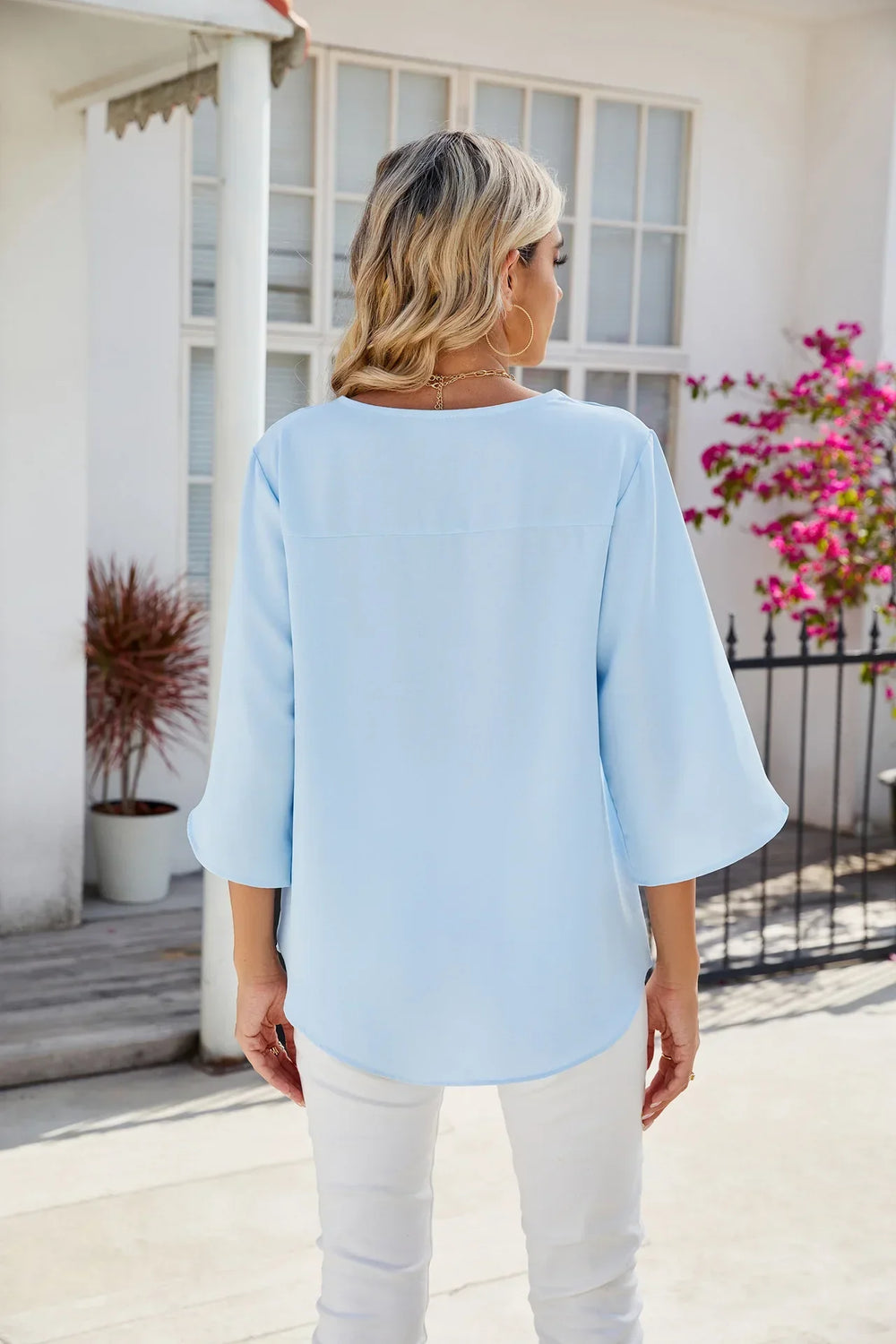 Levoire | Blouse Avec Col En V