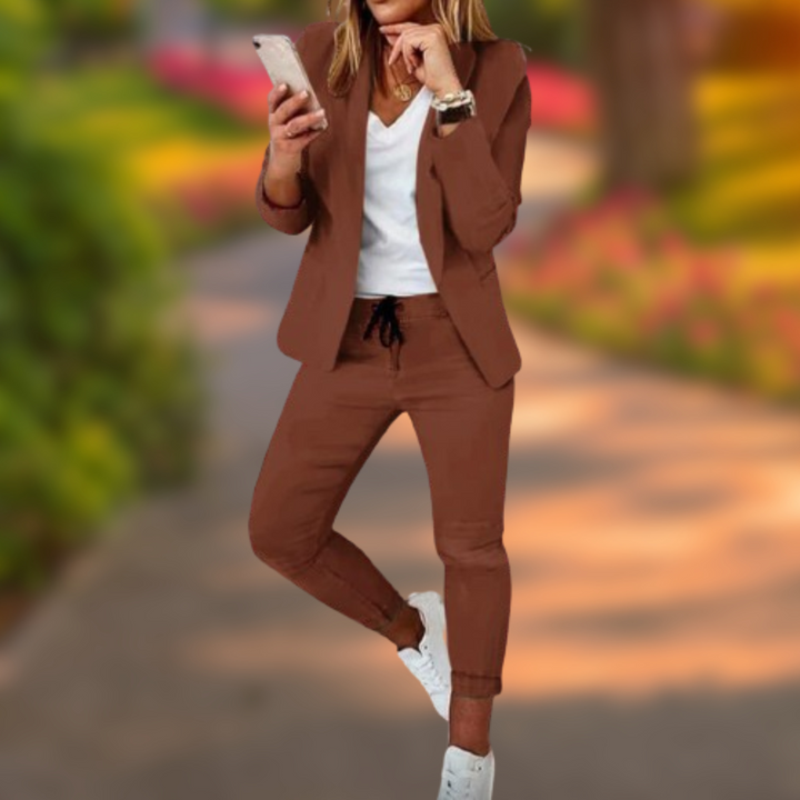 Levoire | Robe élégante pour femme Marron