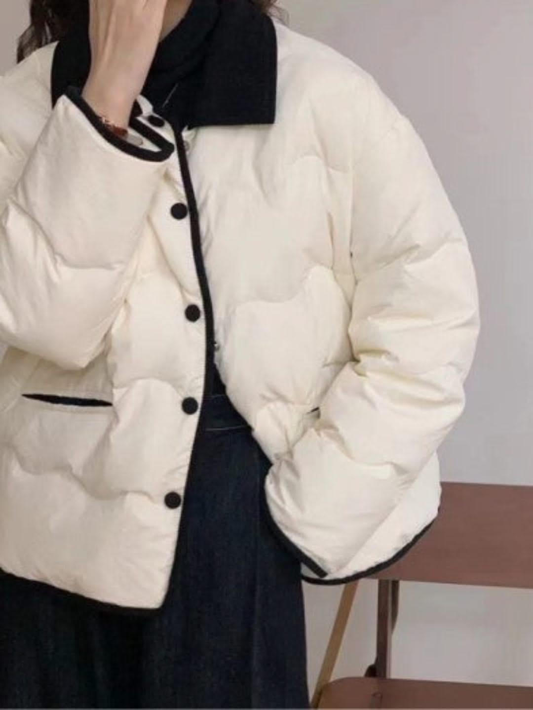 Levoire | Veste Courte En Duvet Pour Femmes Pour Le Style Et Le Confort Blanc