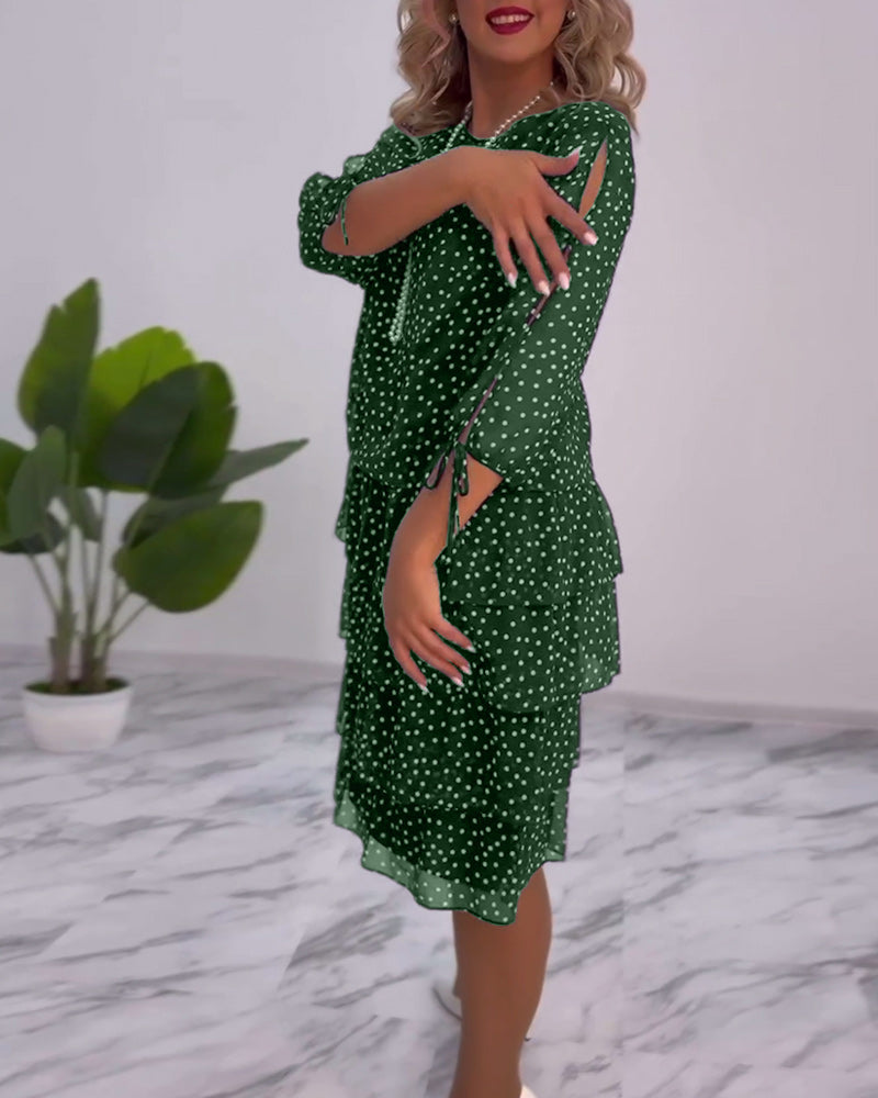 Levoire | Robe Élégante À Pois