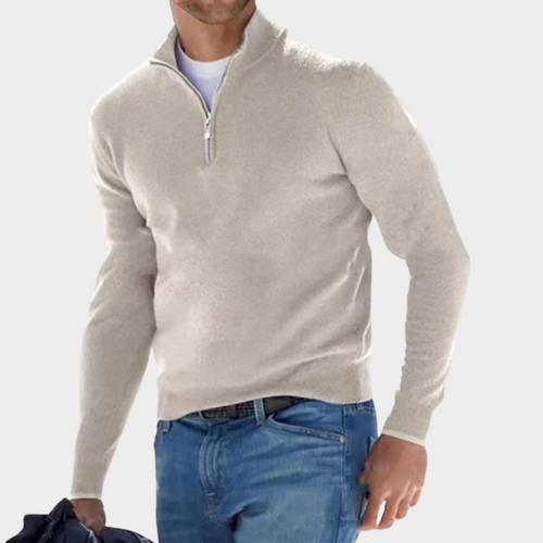 Levoire | Pull À Col Zippé Stylé