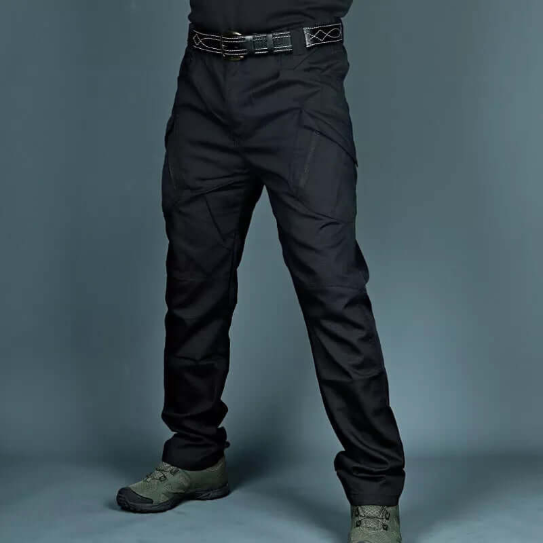 Levoire | Pantalon Cargo Homme Baggy Coupe Ample Noir