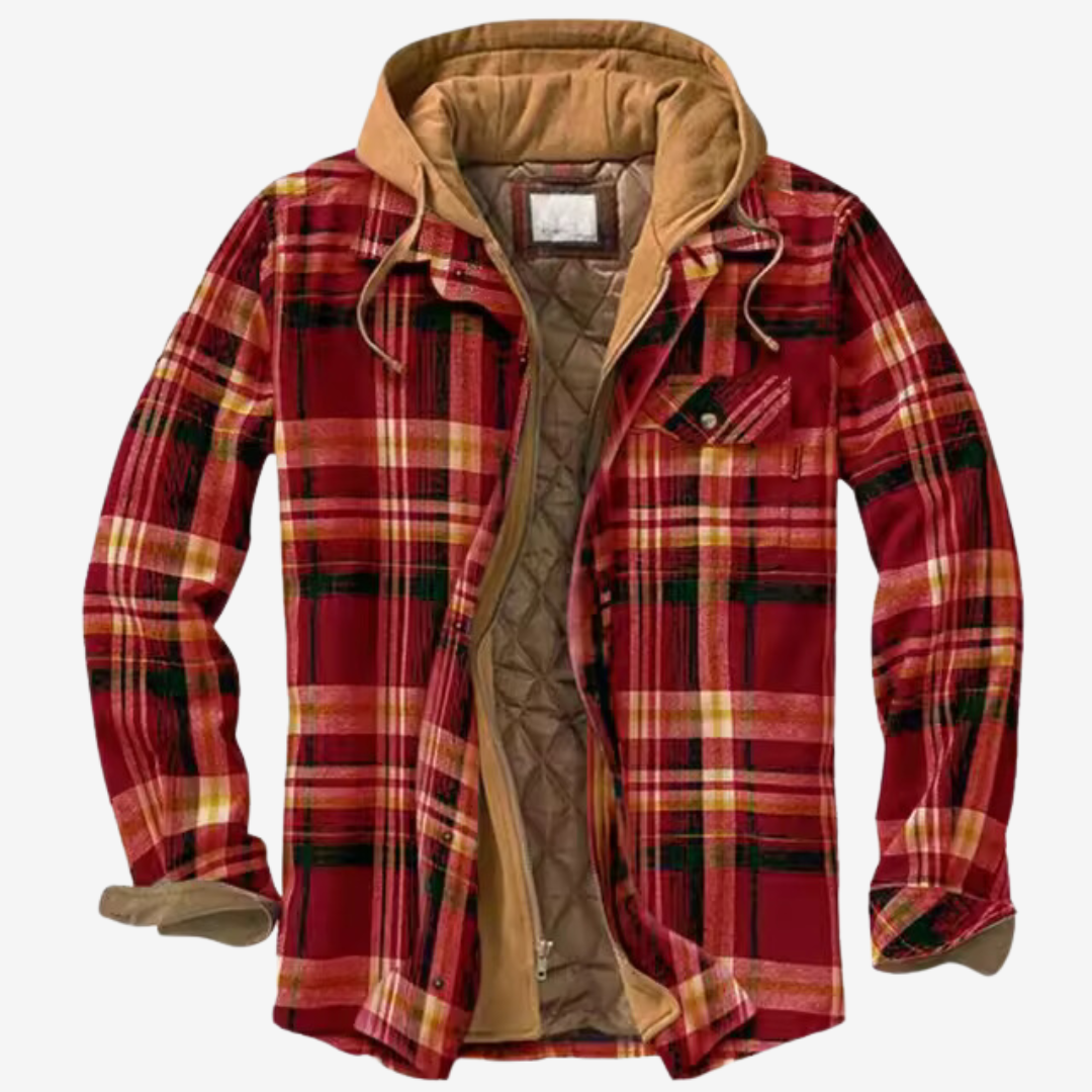 Levoire | Veste En Flanelle Rot