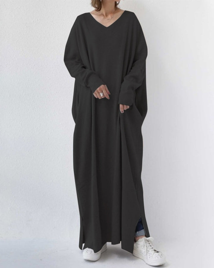 Levoire | Robe Avec Style De Pull Noir