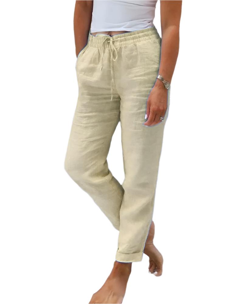 Levoire | Pantalons Rentot Pour Femmes Brun clair