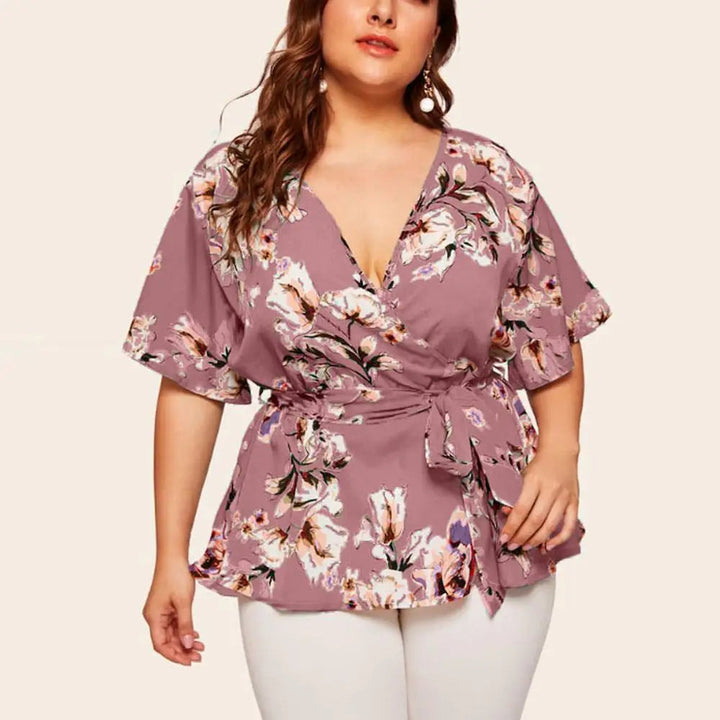 Levoire | Haut Floral À Bretelles Lila
