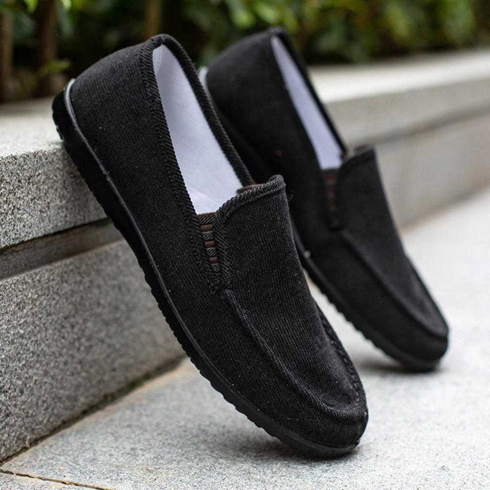 Levoire | Mocassins Confortables Pour Hommes Pour Le Quotidien Noir