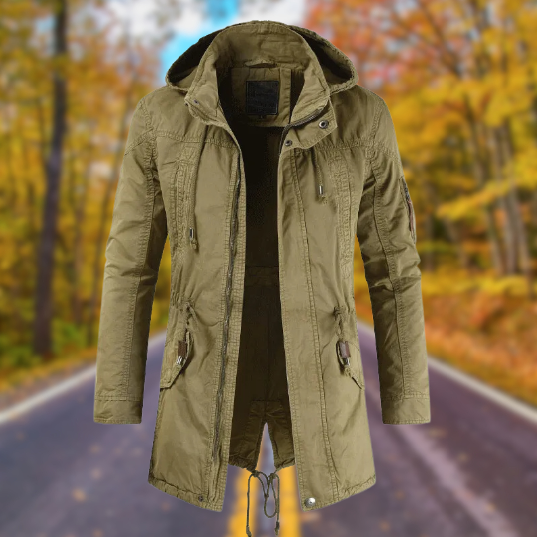 Levoire | Veste de loisirs d'automne Kaki