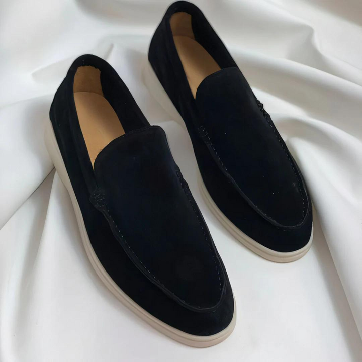 Levoire | Élégants mocassins d'été Noir
