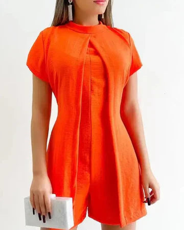 Levoire | Ensemble À Capuche Élégant Orange