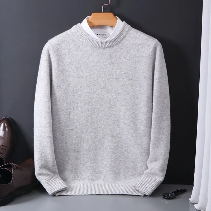 Levoire | Pull Homme Pour Un Look Décontracté Gris