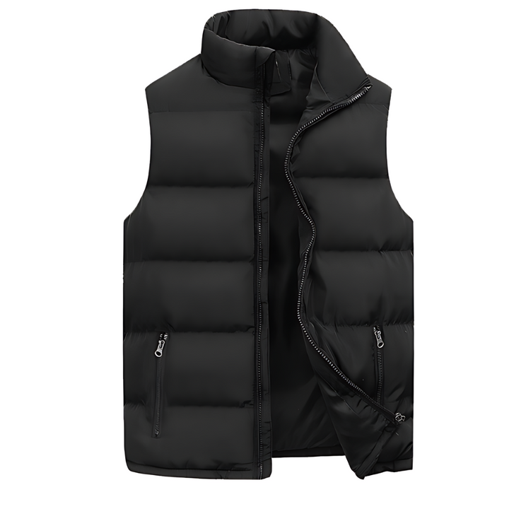 Levoire | Gilet Matelassé Pour Chaleur Et Confort Stylés Noir