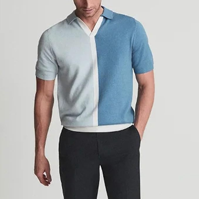 Levoire | Polo Manches Courtes FR Hommes Bleu