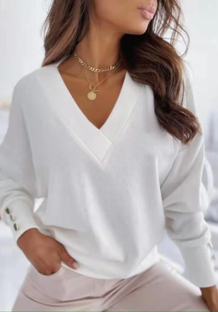 Levoire | Pull Roul Femmes Au Design Classique Blanc