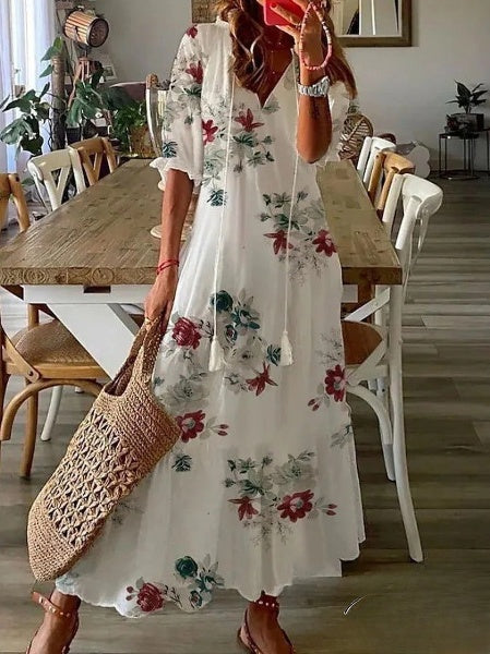 Levoire | Robe colorée Blanc